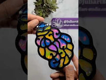 Load and play video in Gallery viewer, 5.5 inch HOLO Seashell (LONG) Silicone Mold for Resin