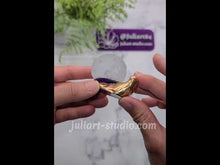 Load and play video in Gallery viewer, 2.25 inch 3D Moon Snail Silicone Mold for Resin
