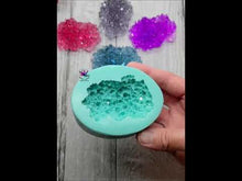 Load and play video in Gallery viewer, 2.75 inch MINI Crystal Cluster Silicone Mold for Resin