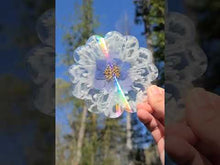 Load and play video in Gallery viewer, 4.5 inch HOLO Flower Silicone Mold for Resin