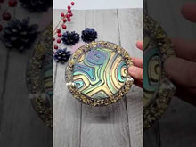 Load and play video in Gallery viewer, 4 inch Tribal Swirl Insert Silicone Mold for Resin