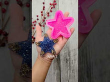 Load and play video in Gallery viewer, Druzy Star Silicone Mold for Resin