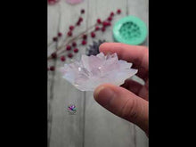 Load and play video in Gallery viewer, 2.5 inch Crystal Bloom Silicone Mold for Resin