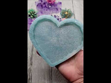 Load and play video in Gallery viewer, THICK Heart Agate Silicone Mold for Resin