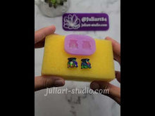 Load and play video in Gallery viewer, 0.6 inch HOLO Cauldron Studs Silicone Mold for Resin