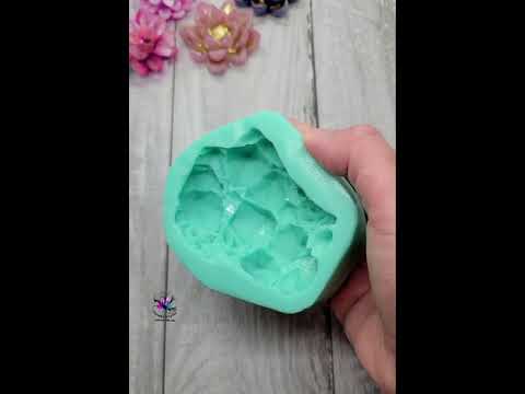 Small Chunky Crystal ROCK Silicone Mold for Resin – JuliArtStudio