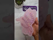 Load and play video in Gallery viewer, 6.5 inch HOLO Humming Bird Silicone Mold for Resin
