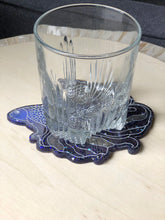 Load image into Gallery viewer, 5 inch Beta Fish Silicone Mold for Resin or Concrete Coasters