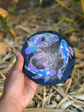 Load image into Gallery viewer, 5.25 inch or 4 inch Koi Coaster Silicone Mold for Resin casting
