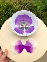 Load image into Gallery viewer, 6 inch 3D Pansy flower set Silicone Mold for Resin