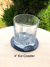 Load image into Gallery viewer, 5.25 inch or 4 inch Koi Coaster Silicone Mold for Resin casting