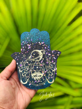 Load image into Gallery viewer, 5.5 inch Hamsa Hand Silicone Mold for Resin Coasters