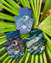 Load image into Gallery viewer, 5.5 inch Hamsa Hand Silicone Mold for Resin Coasters