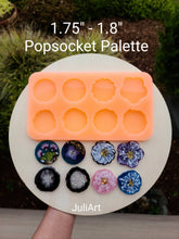 Load image into Gallery viewer, 1.75- 1.8 inch Phone Grip Palette Silicone Mold for Resin casting
