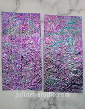 Load image into Gallery viewer, High Gloss PURPLE Leaf - Dichroic Sheet
