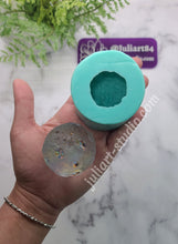 Load image into Gallery viewer, 2 inch 3D LARGE Crater Moon Silicone Mold for Resin
