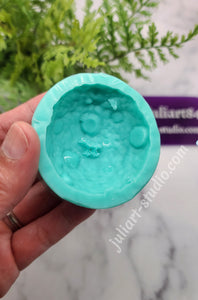 Half-Sphere 3D Crater Moon Silicone Mold for Resin
