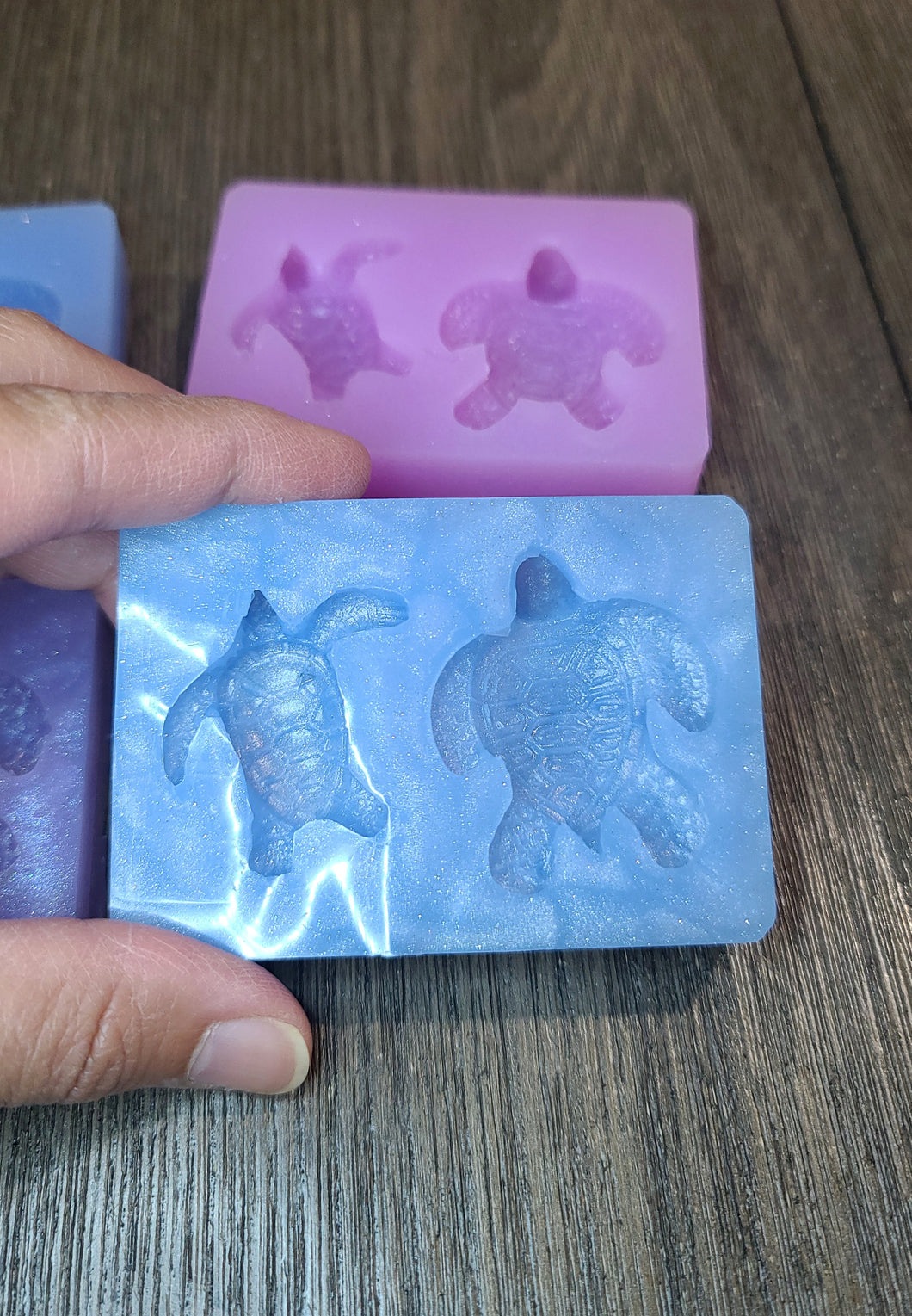 BGRADE - 3D Turtle Set Silicone Mold 