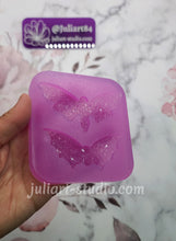 Load image into Gallery viewer, Druzy Moth and Bat Wings Hair Clips Silicone Mold for Resin
