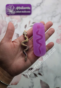 3 inch 3D Snake Silicone Mold