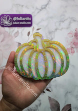 Load image into Gallery viewer, 5 inch HOLO Pumpkin Silicone Mold for Resin
