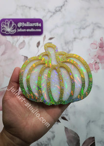 5 inch HOLO Pumpkin Silicone Mold for Resin