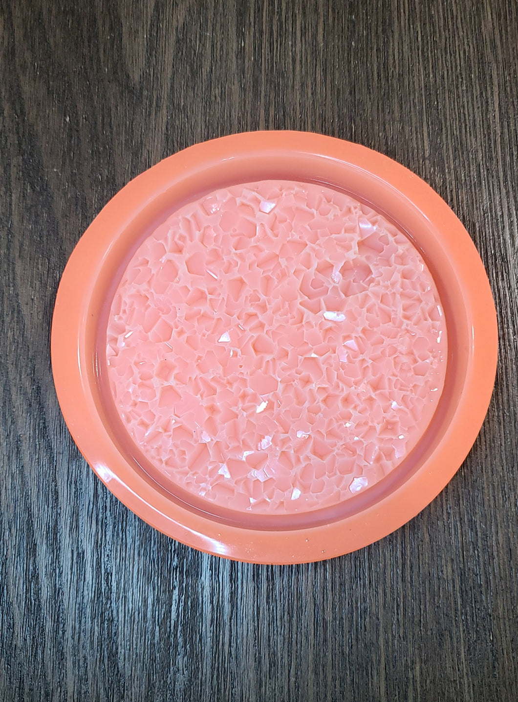 BGRADE- 4 inch Round Druzy Ring Dish Silicone Mold 