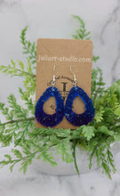 Load image into Gallery viewer, 1.26 inch Druzy Teardrop Earrings Silicone Mold for Resin casting
