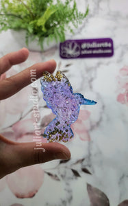 3 inch Druzy Humming Bird Silicone Mold for Resin