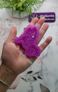 3 inch Druzy Humming Bird Silicone Mold for Resin
