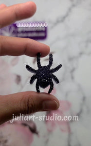1.3 inch Druzy Spiders Earrings Silicone Mold for Resin casting