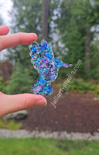 Load image into Gallery viewer, 3 inch Druzy Humming Bird Silicone Mold for Resin
