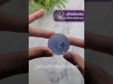 Load and play video in Gallery viewer, 1.5 inch 3D SMALL Crater Moon Silicone Mold for Resin
