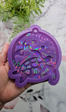 Load image into Gallery viewer, 4.75 inch HOLO Bauble SEA TURTLE Silicone Mold for Resin
