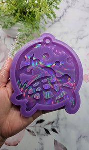 4.75 inch HOLO Bauble SEA TURTLE Silicone Mold for Resin