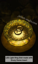 Load image into Gallery viewer, 2.8 inch HOLO Faceted Round Base Silicone Mold for Resin
