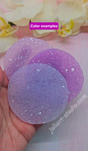 Load image into Gallery viewer, 2.9 inch Round Druzy Insert Silicone Mold for Resin
