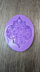 BGRADE - 3.75 inch Druzy Bauble (PURPLE) Silicone Mold