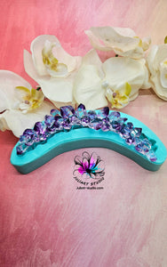 6 inch Crystal Arc Silicone Mold for Resin casting