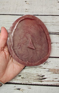 TESTER - 4.5 inch Druzy Agate Slice Silicone Mold