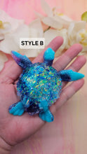 Load image into Gallery viewer, 4.2 inch Irredescent Crystal Sea Turtle
