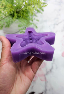 3.75 inch 3D Starfish Silicone Mold