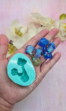Load image into Gallery viewer, 1.7  inch Druzy Mushroom Cluster Silicone Mold for Resin casting

