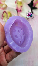 Load image into Gallery viewer, 2 inch Strawberry Worry Stone Silicone Mold for Resin
