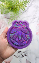 Load image into Gallery viewer, 4.25 inch HOLO Bauble Ornament (Style 2) Silicone Mold for Resin
