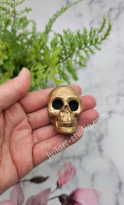 1.9 inch 3D Druzy Skull Silicone Mold for Resin