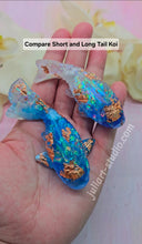 Load image into Gallery viewer, 2.9 inch Short-Tail Koi Fish Silicone Mold for Resin
