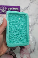 Load image into Gallery viewer, 4.3 inch Rectangular Crystal Block Silicone Mold for resin casting
