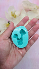 Load image into Gallery viewer, 1.7  inch Druzy Mushroom Cluster Silicone Mold for Resin casting

