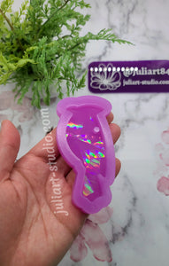 3.7 inch HOLO Cardinal Silicone Mold for Resin